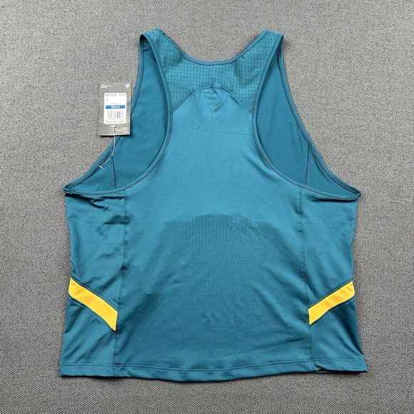 Under Armour Tank Top Women's XL Mesh Tank Blue NWT - Picture 4 of 5
